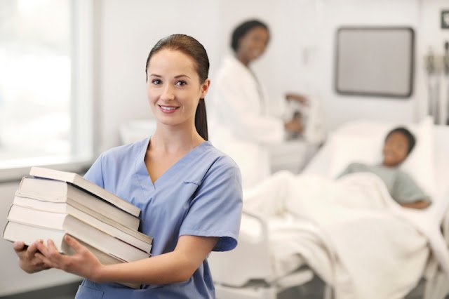 Nurse with books Dreamztree